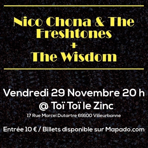Nico Chona & the Freshtones + The Wisdom // CONCERT