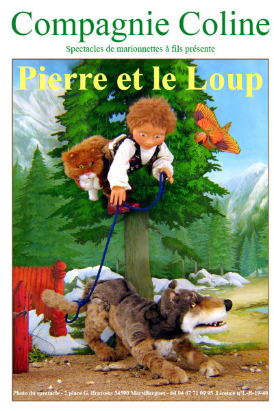 Affiche Spectacle Jeune Public  Pierre et le loup