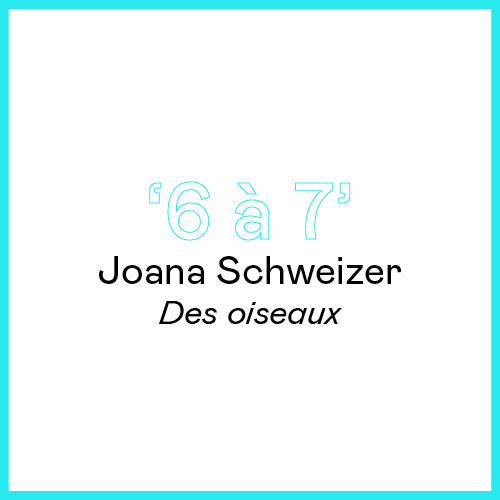 6 à 7 - Joana Schweizer - Des oiseaux