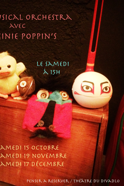 Affiche Atelier Babychou  Atelier éveil musical 9m - 4 ans avec Virginie Poppins