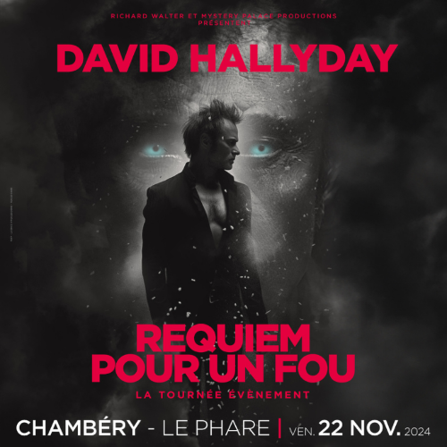 DAVID HALLYDAY - REQUIEM POUR UN FOU - Chambéry