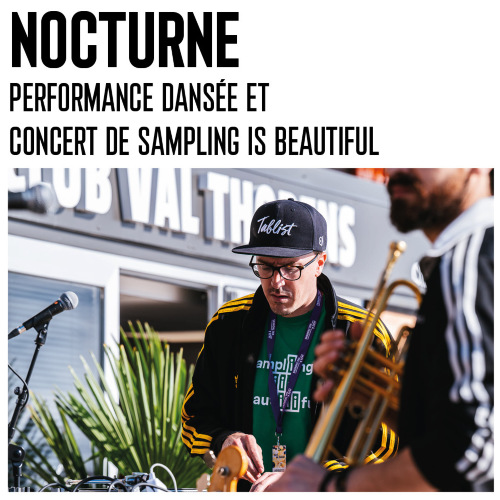 Nocturne : performance dansée et concert de Sampling is beautiful 