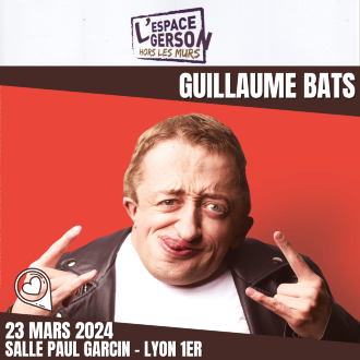 Guillaume Bats dans Inchallah - Salle Paul Garcin (Lyon 1er)