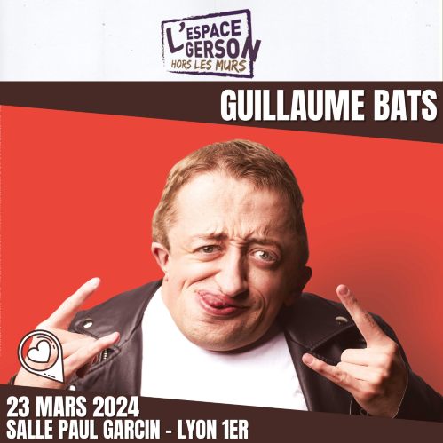 Guillaume Bats dans Inchallah - Salle Paul Garcin (Lyon 1er)