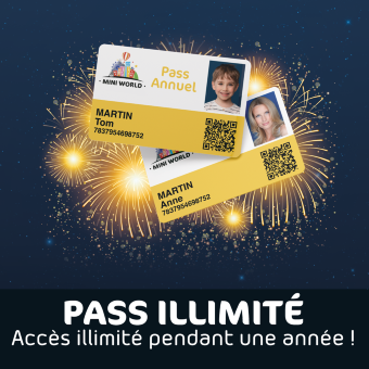 Pass Illimité - Mini World Côte d'Azur