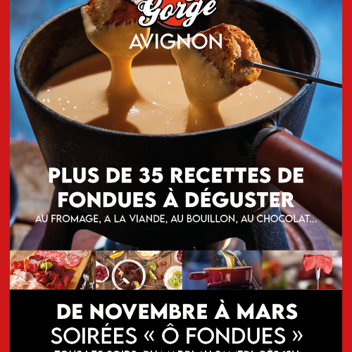 JANVIER RESERVEZ VOTRE TABLE POUR L'UNE DE NOS SOIREES "Ô FONDUES