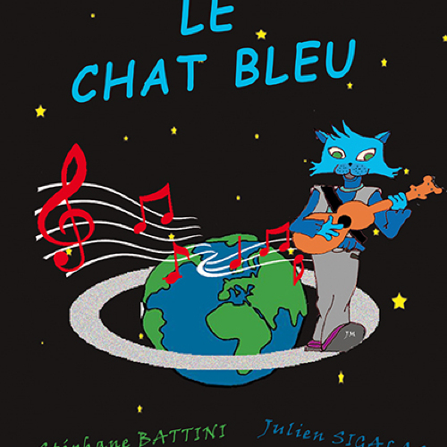 Le chat bleu