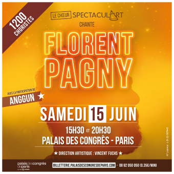 SPECTACUL'ART CHANTE FLORENT PAGNY - PARIS