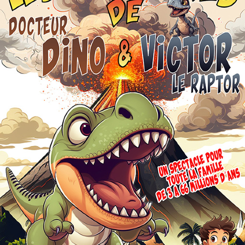 Les aventures de Docteur Dino et Victor le Raptor