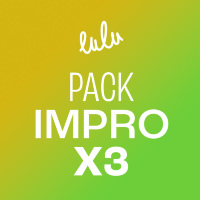 Pack 3 - Spéciale semaine de l'impro !