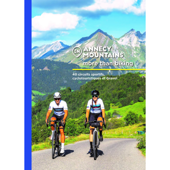 Topo guide cyclo Annecy mountains 