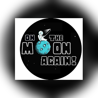 On the moon again - Dessin de la Lune