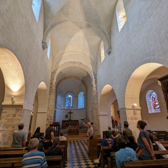 JEP -  Visite de l'église Saint-Mesmin.