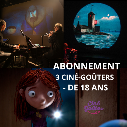 Abonnement 3 ciné-goûters - de 18 ans [24.25]