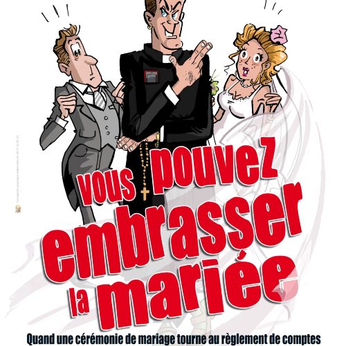 Vous pouvez embrasser la mariée.