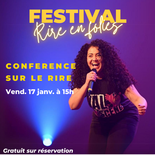 RIRES EN FOLIES / Conférence sur le rire