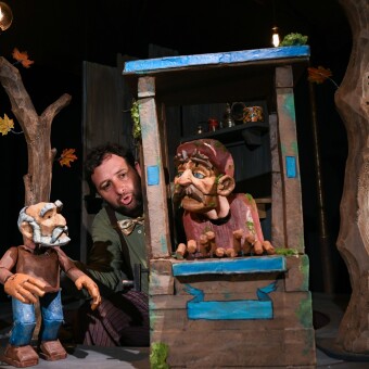 THEATRE DE MARIONNETTES pour enfants : "Chemin des métaphores" de la Compagnie Singe Diesel