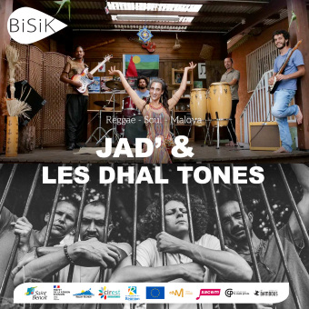 Jad' et Les Dhal Tones en concert au Bisik