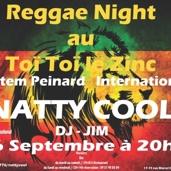 Reggae Night : System Peinard International + Natty Cool + Dj Sistaneige