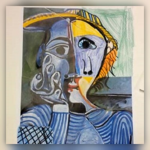 * Atelier artistes en herbe « Les portraits de femmes de Picasso »