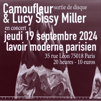 Camoufleur en concert au Lavoir Moderne Parisien