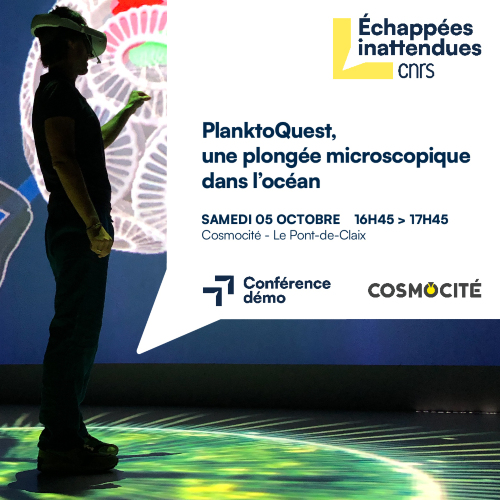 Conférence-démo : PlanktoQuest, une plongée microscopique dans l’océan