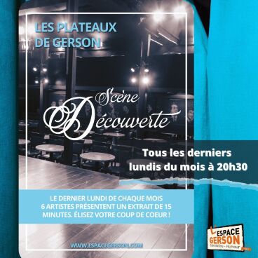 Plateaux de Gerson-dernier lundi de chaque mois