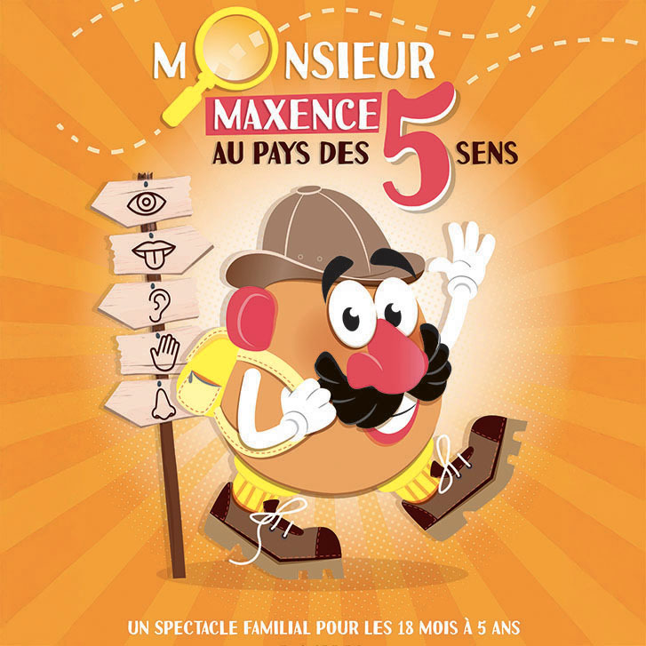 Monsieur Maxence au pays des 5 sens