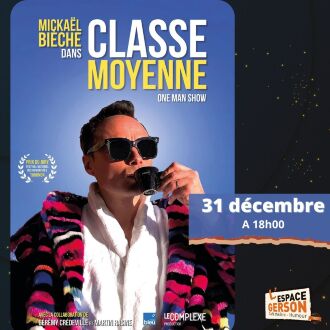 Mickael Bieche // 31 décembre // 18h00 // Salle Edouard Herriot/Palais de la Mutualité (Lyon 3ème)