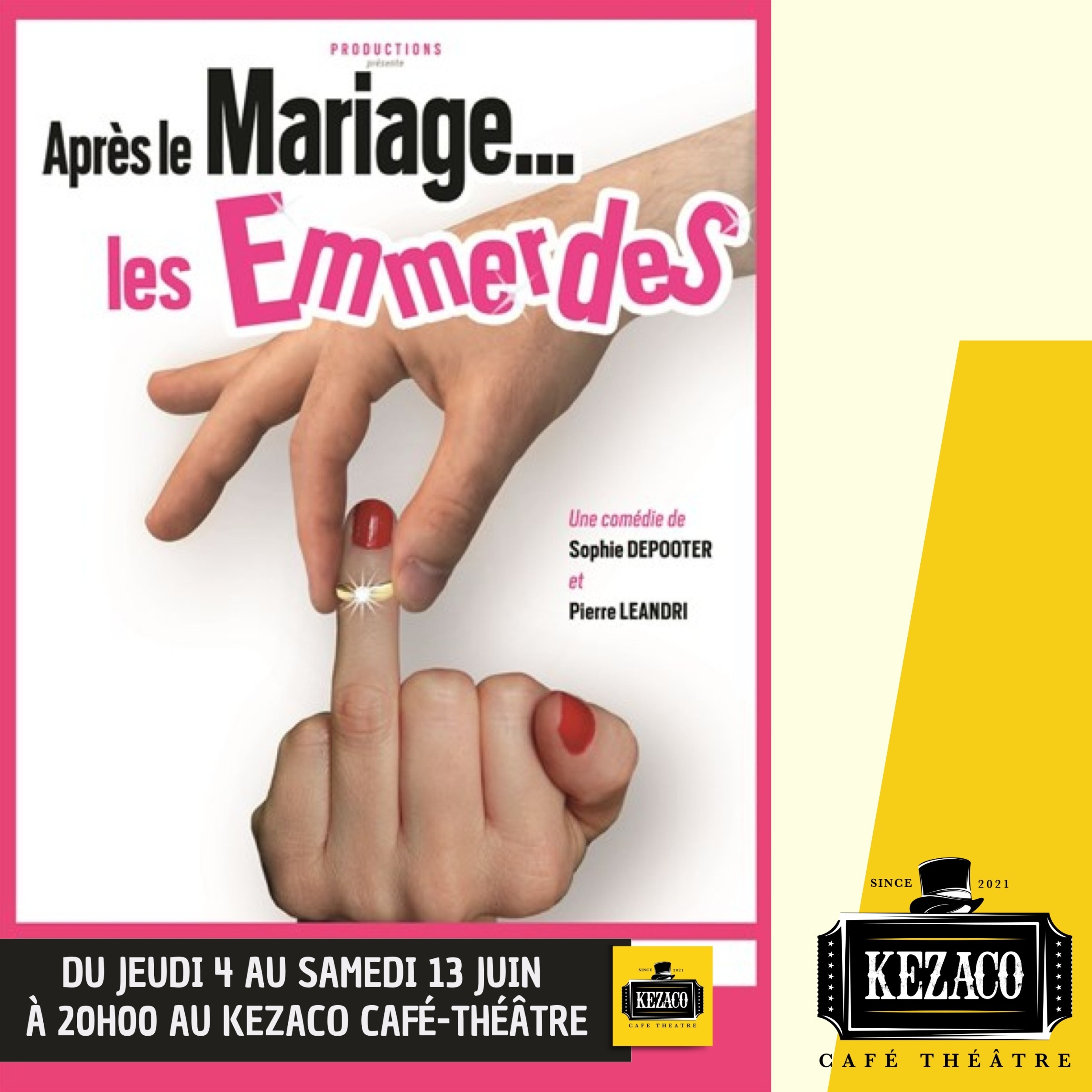 Après le mariage, les emmerdes
