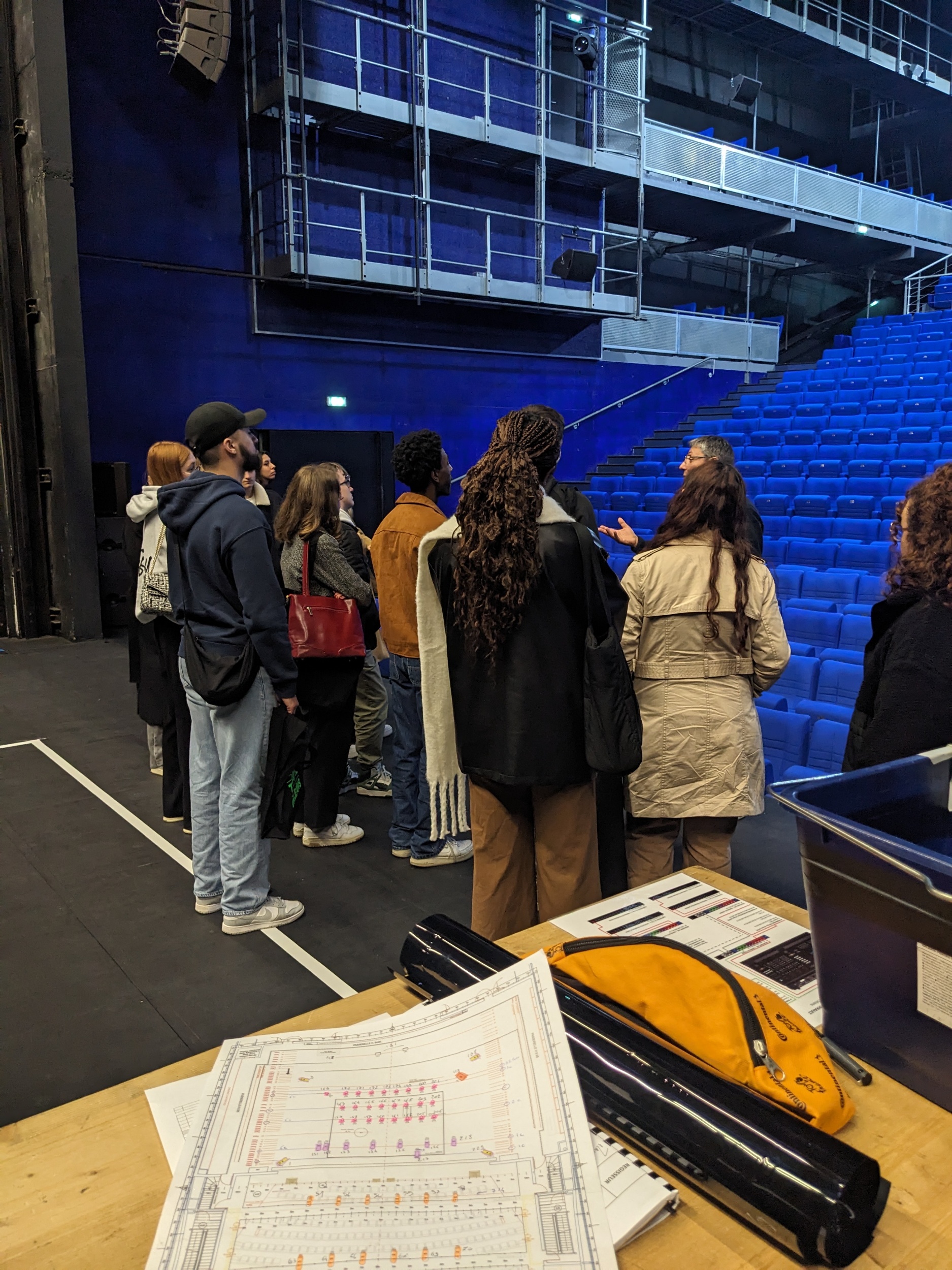Visite du Théâtre