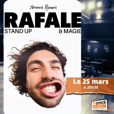 Jérémie Reners - Rafale (Nouveau spectacle)