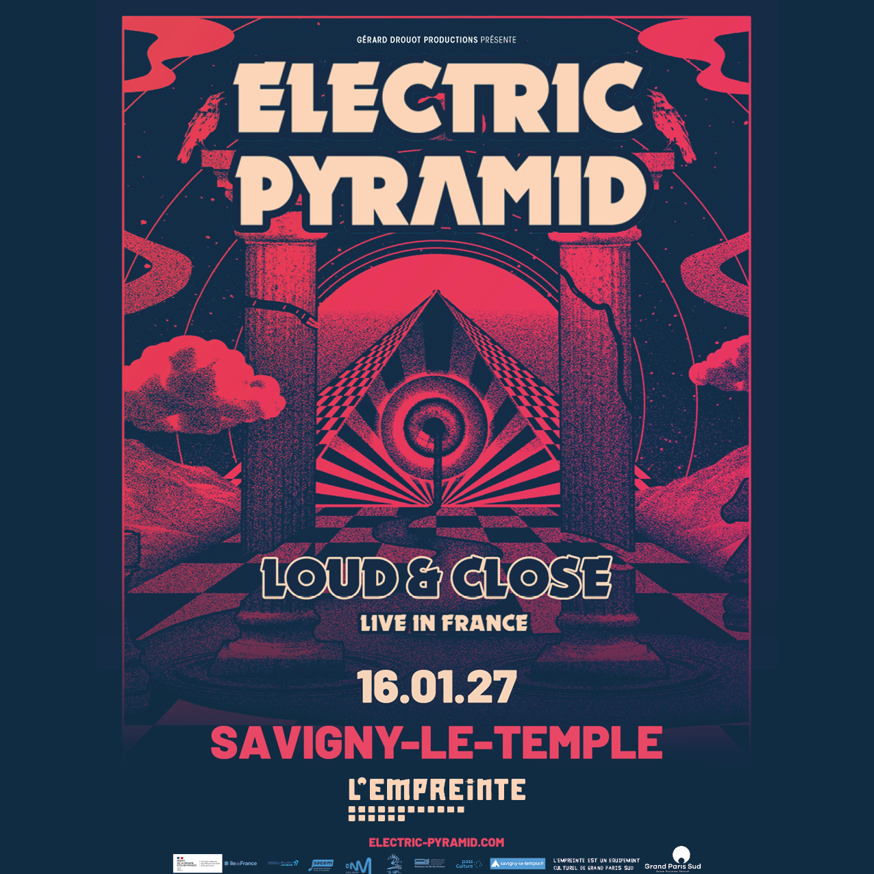 Electric Pyramid en concert à L'Empreinte le Sam 16 jan