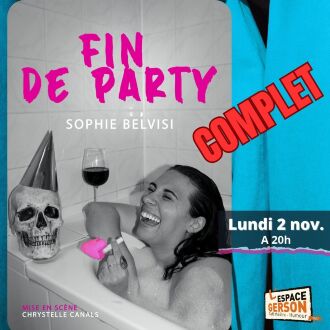Sophie Belvisi - Fin de party