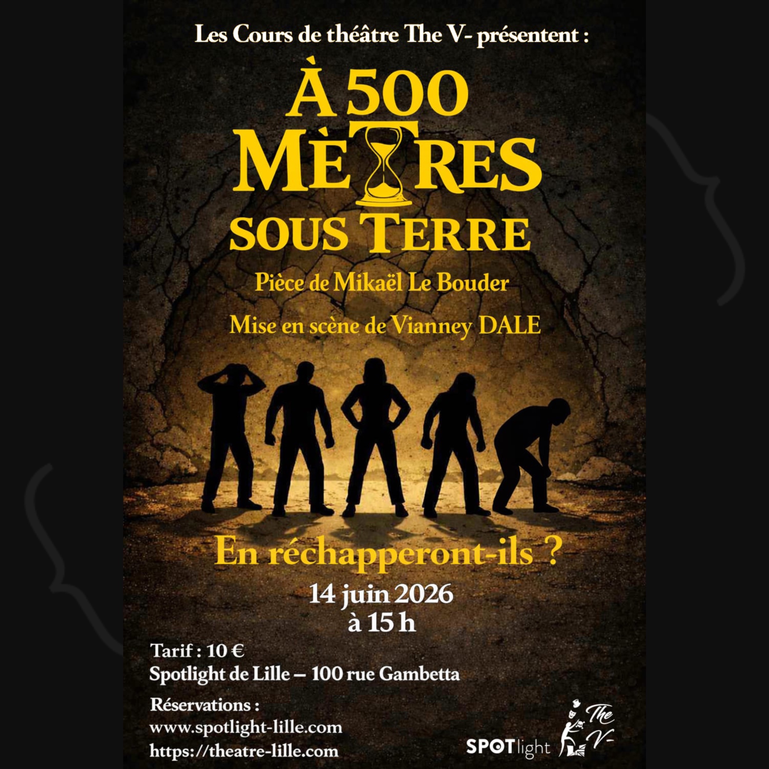 À 500 mètres sous terre - Huis clos de Mikaël Le Bouder