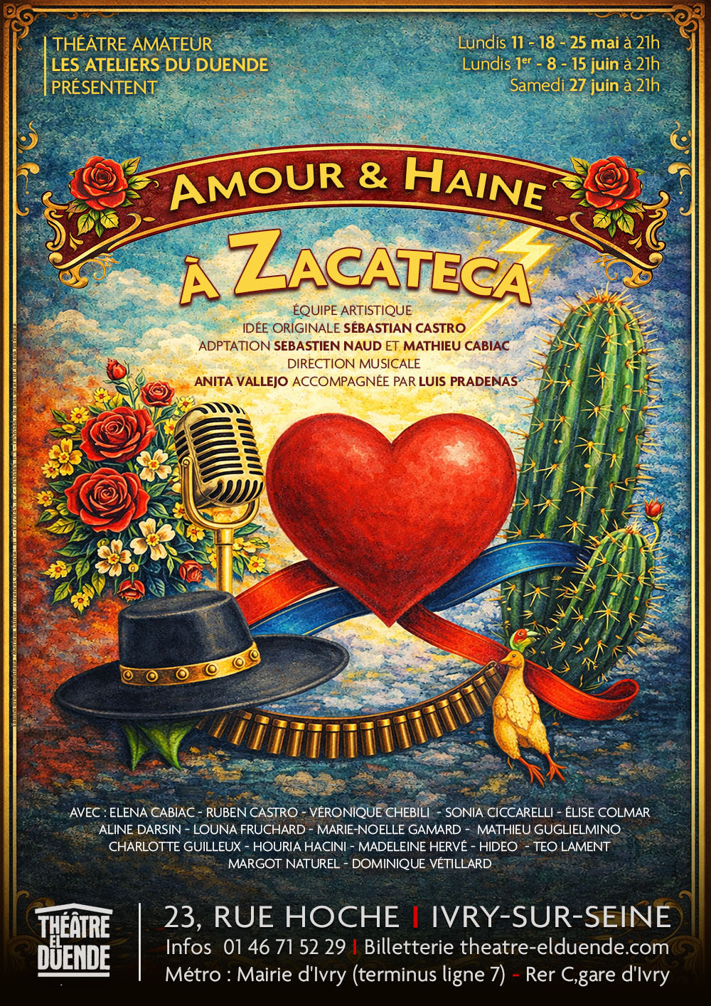 Amour et haine à Zacateca