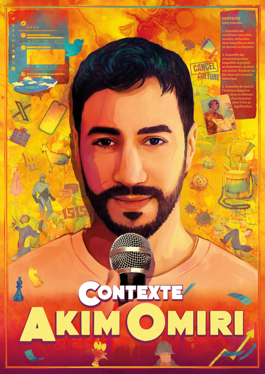 Akim Omiri "Contexte" - Nouvelle date ! Bourse du Travail Lyon 3ème