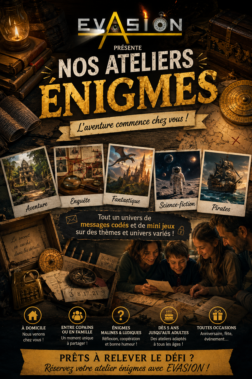 Atelier énigmes