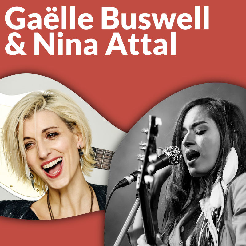 Gaëlle Buswell & Nina Attal / The Blues Rhythms Kings