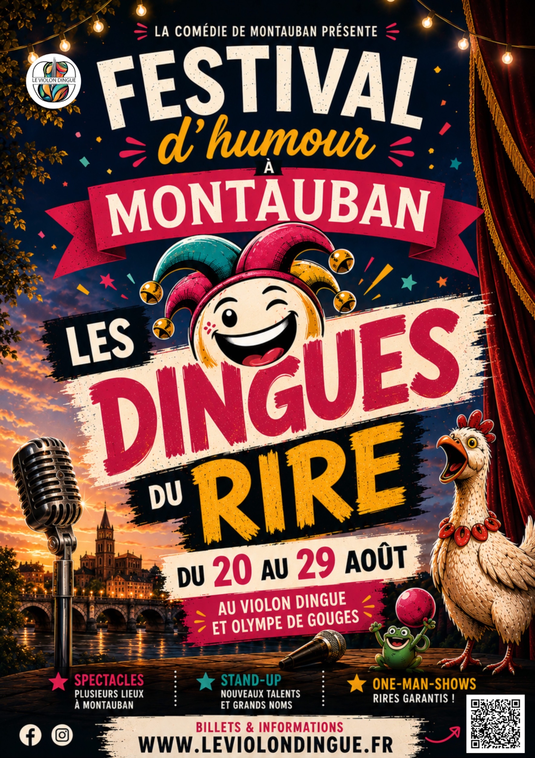 Grande soirée des Dingues du rire