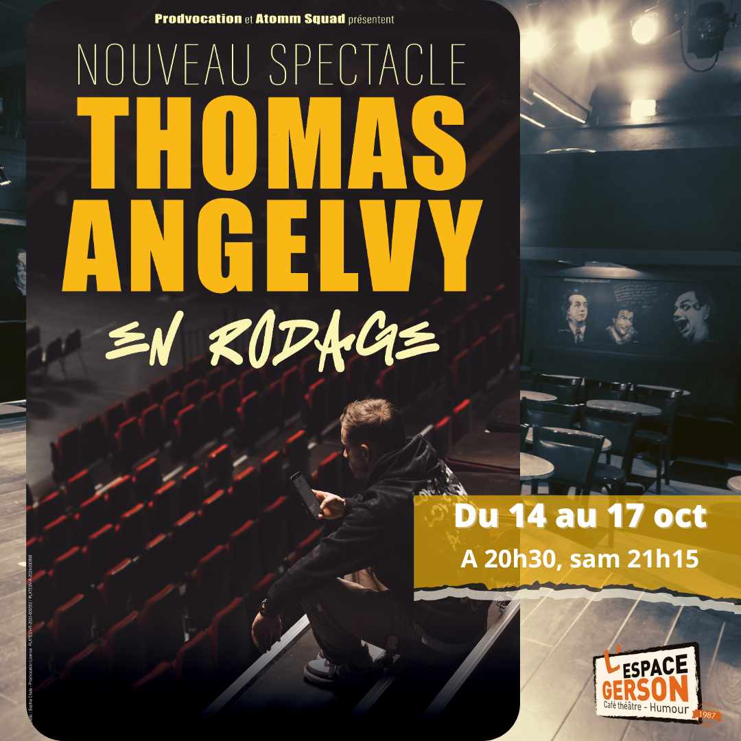Thomas Angelvy en Rodage