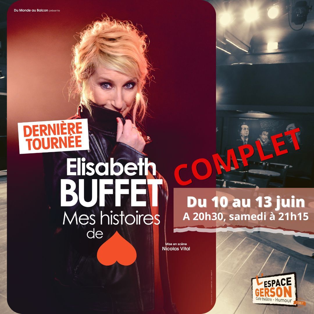Elisabeth Buffet - Mes histoires de coeur