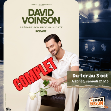 David Voinson - Rodage