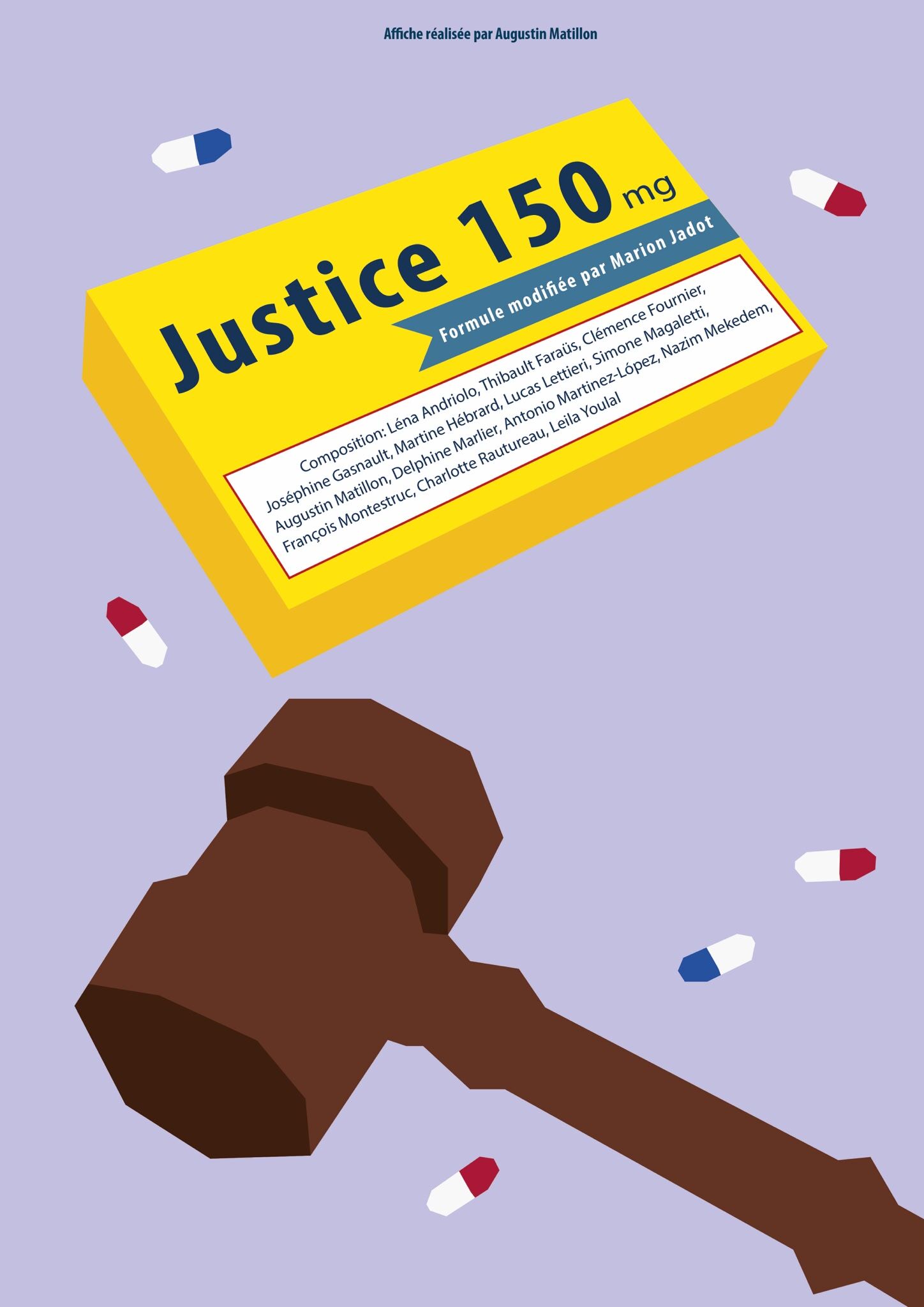 Festival de Théâtre Amateur – JUSTICE 100ML – Marion Jadot