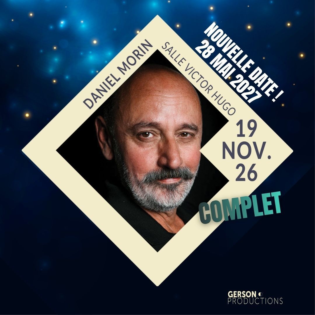 Daniel Morin "Certifié Morin !" // Salle Victor Hugo 69006