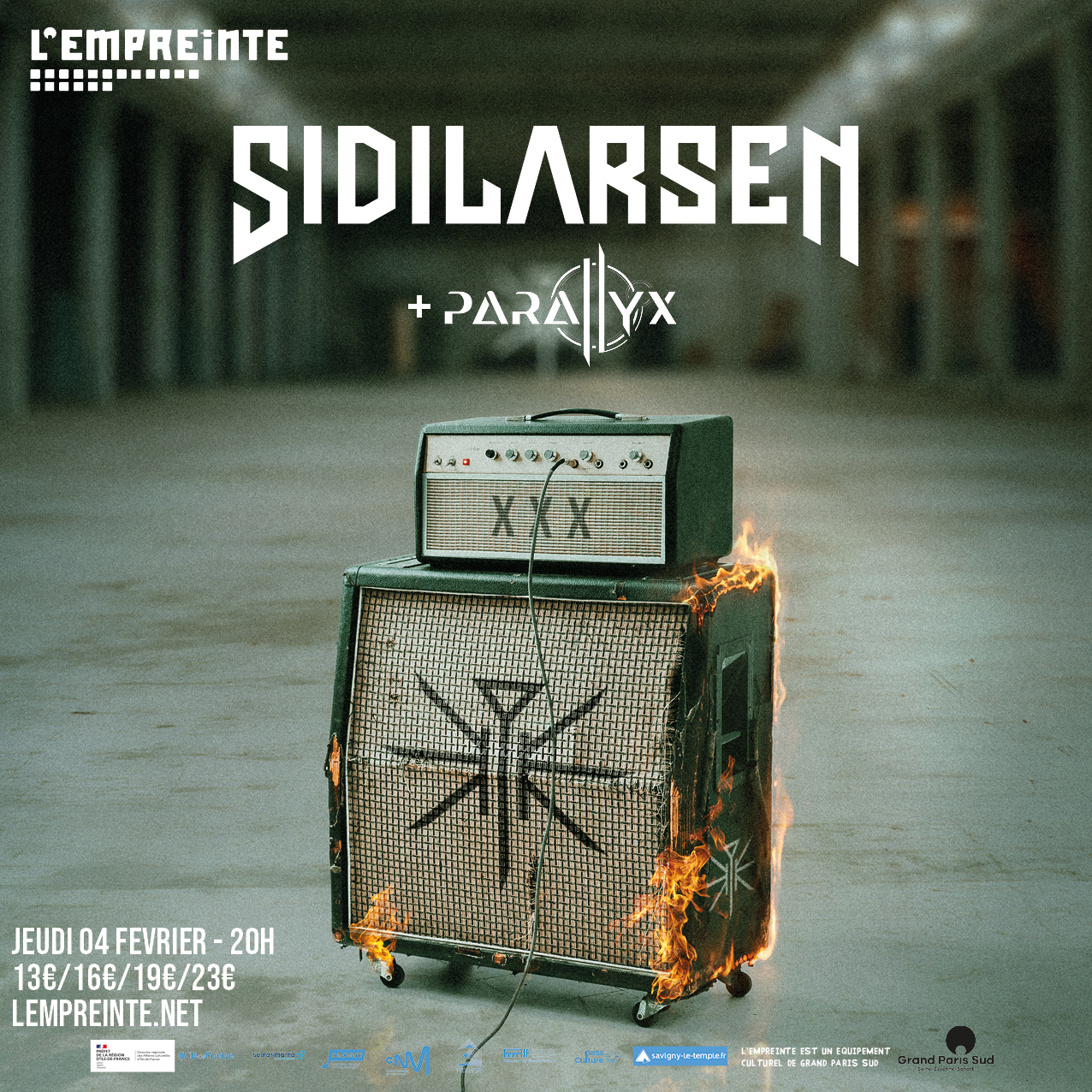 Affiche Sidilarsen en concert à L'Empreinte