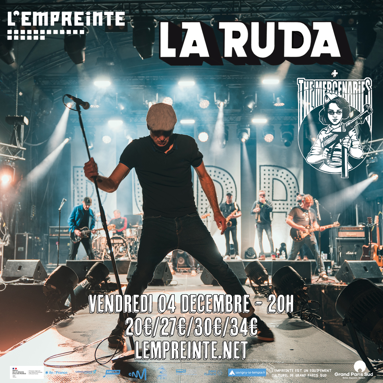 Affiche La Ruda en concert à L'Empreinte