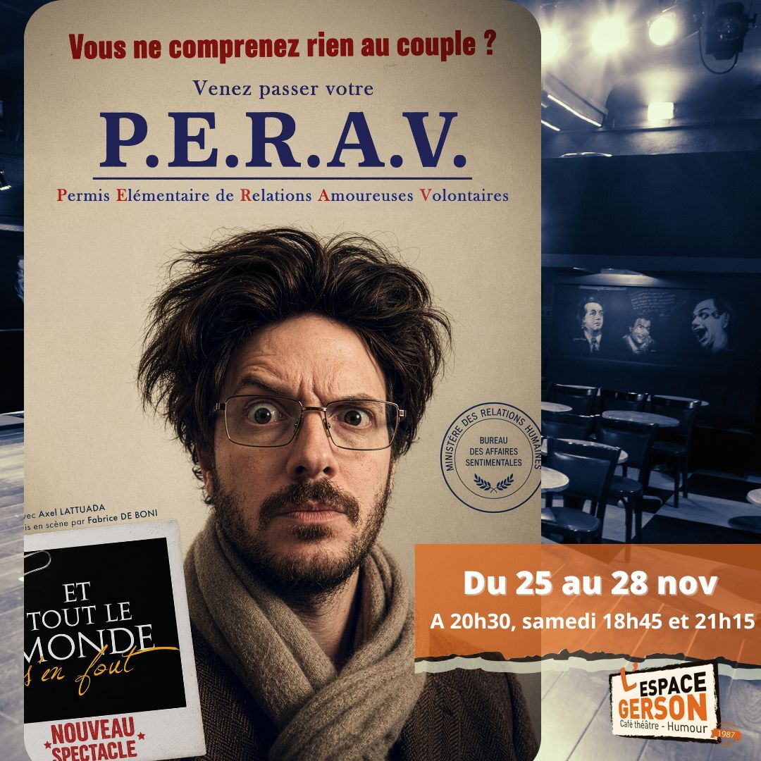 Affiche de Axel Lattuada - P.E.R.A.V.